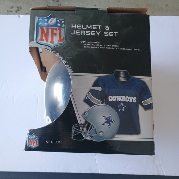 NFL Helmet and Jersey Set - Picture 3 of 3